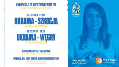 Grafika promująca eliminacje mistrzowstw świata w piłce nożnej kobiet